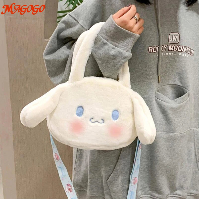 MAGOGO Autumn Winter Bunny Lady Handbag One-Shoulder Messenger Lolita Bag