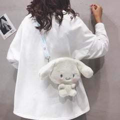 MAGOGO Autumn Winter Bunny Lady Handbag One-Shoulder Messenger Lolita Bag