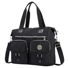 Women's Multi-pockets Shoulder Bag Portable Outdoor Travel Zipper Handbag