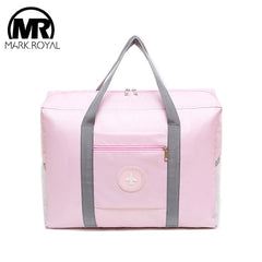 Large Capacity Folding Travel Bags Waterproof Oxford Cloth Carry-On Luggage