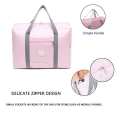 Large Capacity Folding Travel Bags Waterproof Oxford Cloth Carry-On Luggage