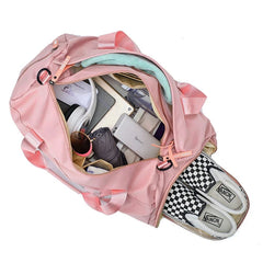 Large Capacity Travel Bag Dry Wet Separation Exercise Female Yoga Bag
