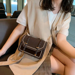 Women's Summer Crossbody Bag with Chain Strap