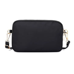 Nylon Multi-Layered Crossbody Shoulder Bag for Women