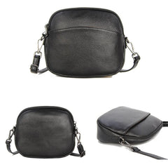 Women's Small Leather Crossbody Bag, Shoulder Messenger Phone Purse