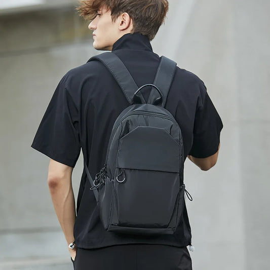 Men's Small Backpacks Sports Outdoor Schoolbag Mini Rucksack