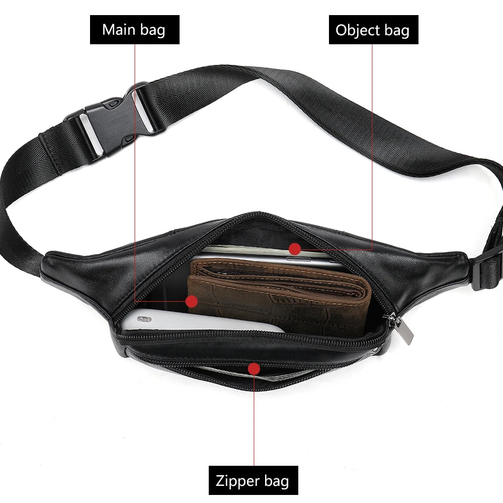 Women's Waist Bag Crossbody Fanny Pack Female Shoulder Bag