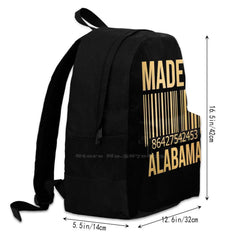 State Flag Map Travel Pride Backpack