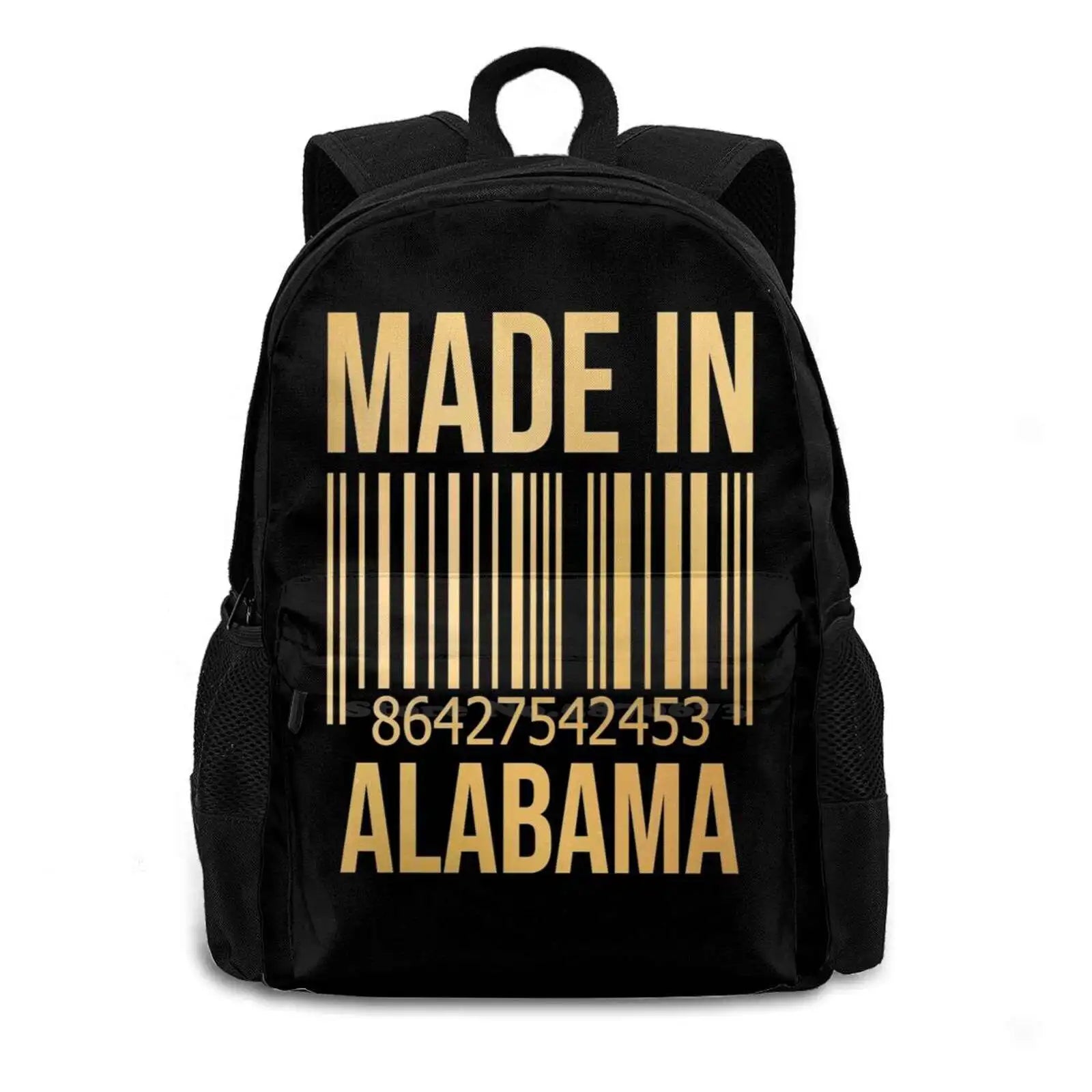 State Flag Map Travel Pride Backpack