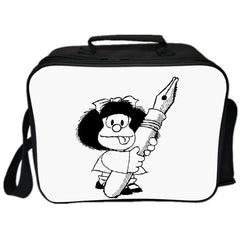 Mafalda Lunch Bag Insulated Portable Waterproof Picnic Cooler Bag