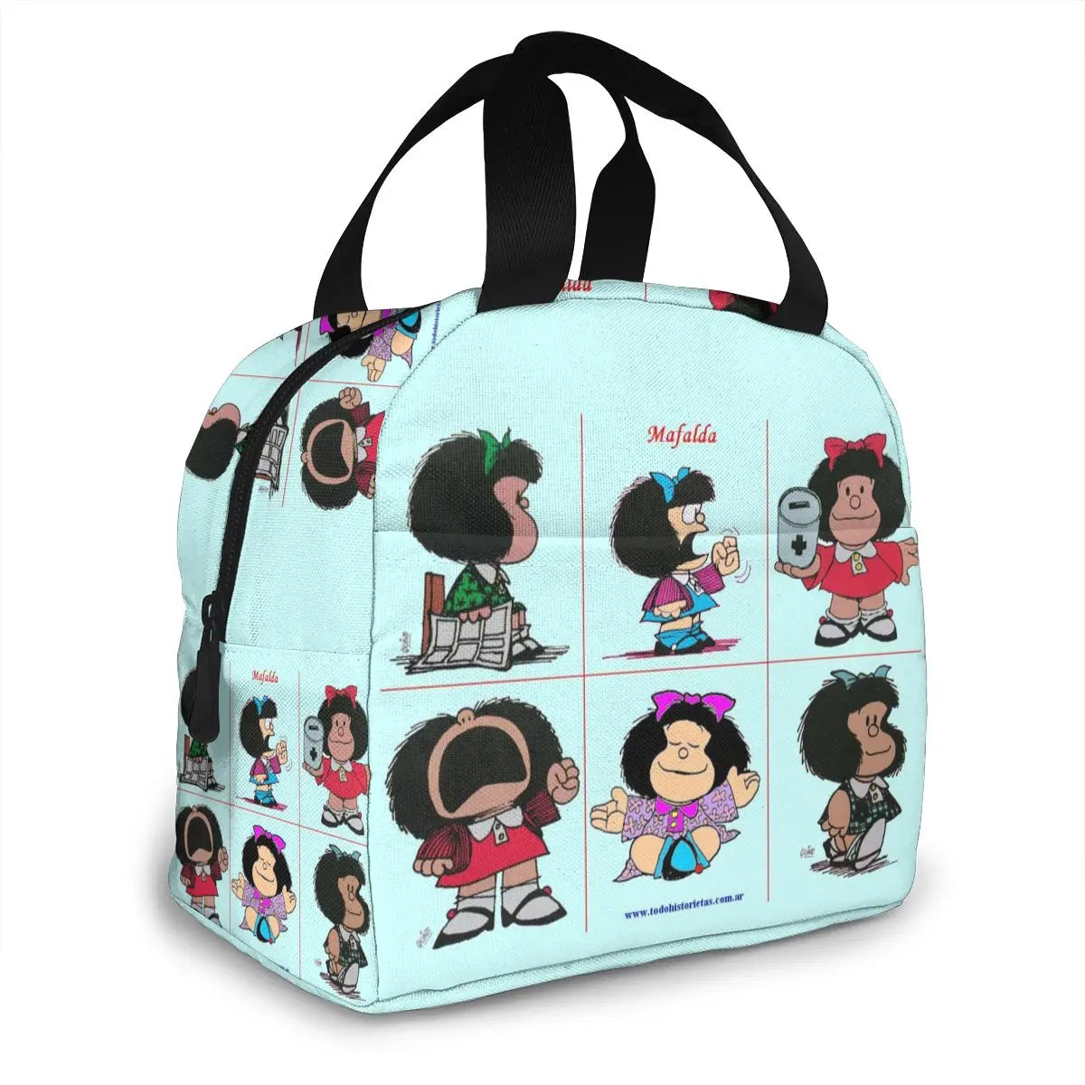 Mafalda Lunch Bag Insulation Waterproof Picnic Cooler Bag