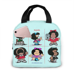 Mafalda Lunch Bag Insulation Waterproof Picnic Cooler Bag