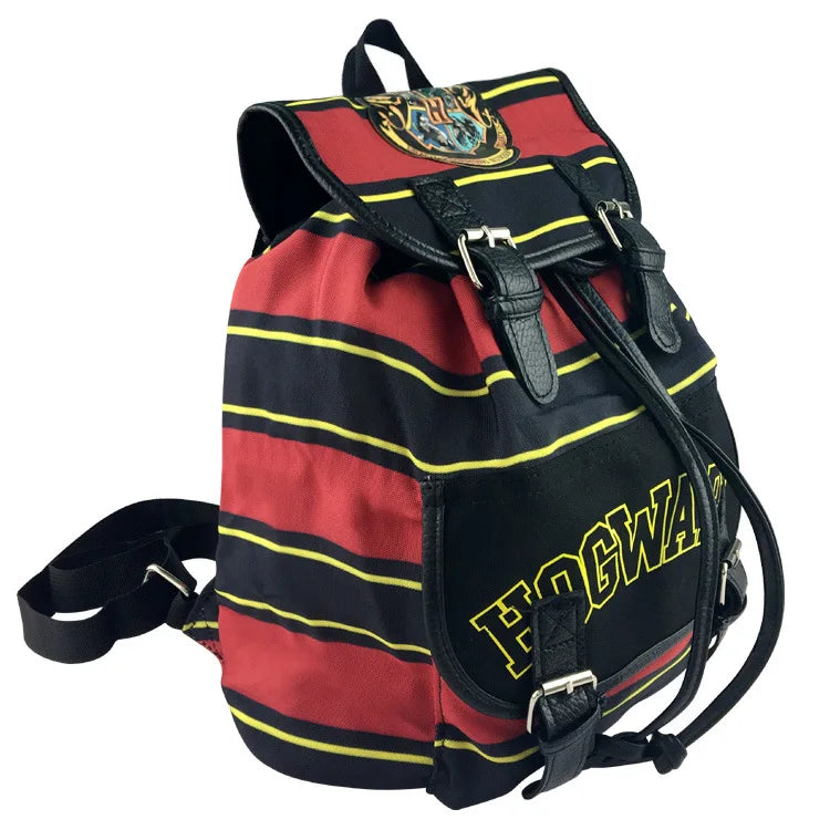 Slytherinn Backpack Magic School Wizards Travel Leisure Mochila Gift