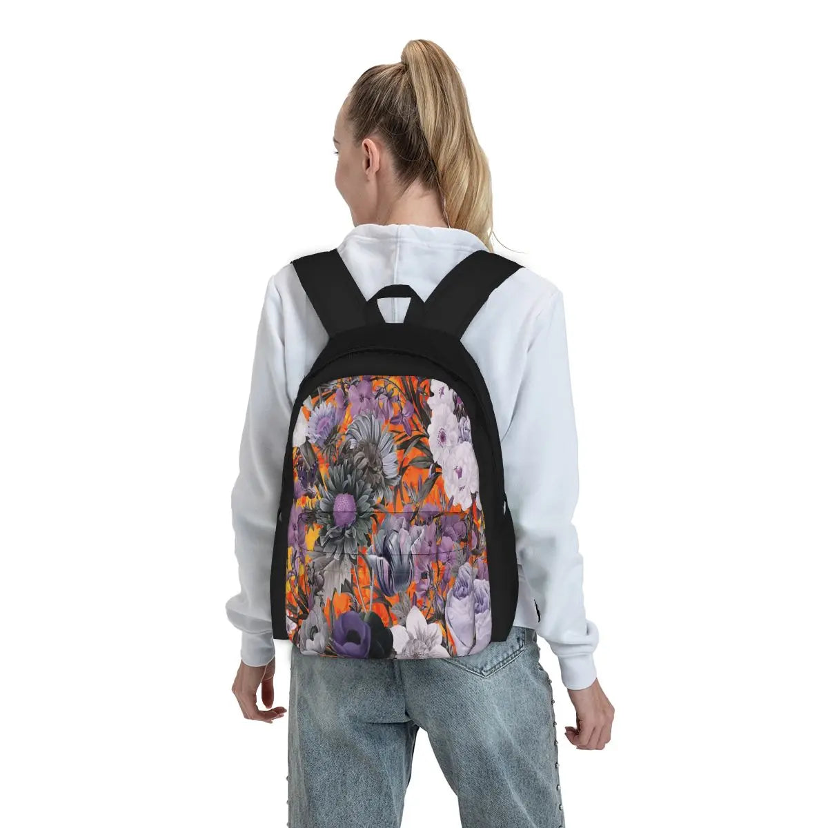 Magical Garden Ix Backpacks Men's Women's Retro Bag Backpack For Girls