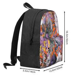 Magical Garden Ix Backpacks Men's Women's Retro Bag Backpack For Girls