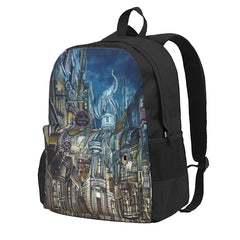 Magicano 2 Backpacks Men Women School Plain Backpacks Bags