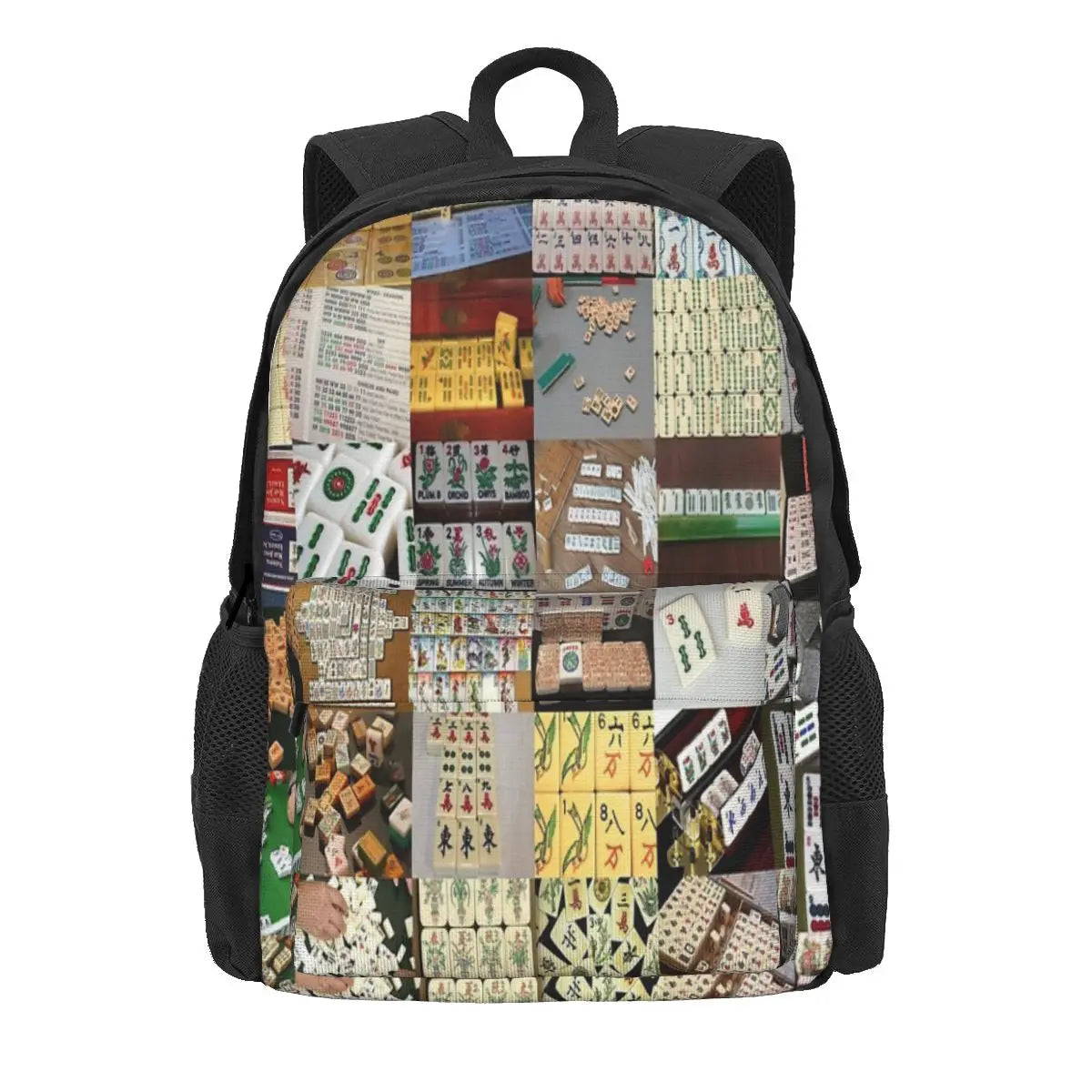 Stylish Mahjong Backpack for Men and Women