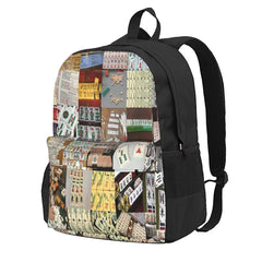 Stylish Mahjong Backpack for Men and Women