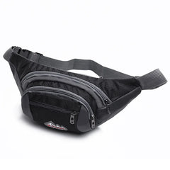 Nylon Waterproof Waist Bag with Multi-Pockets