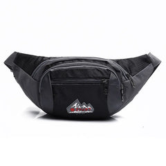 Nylon Waterproof Waist Bag with Multi-Pockets