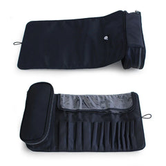 Women's Makeup Brush Bag Travel Organizer Waterproof Nylon Case