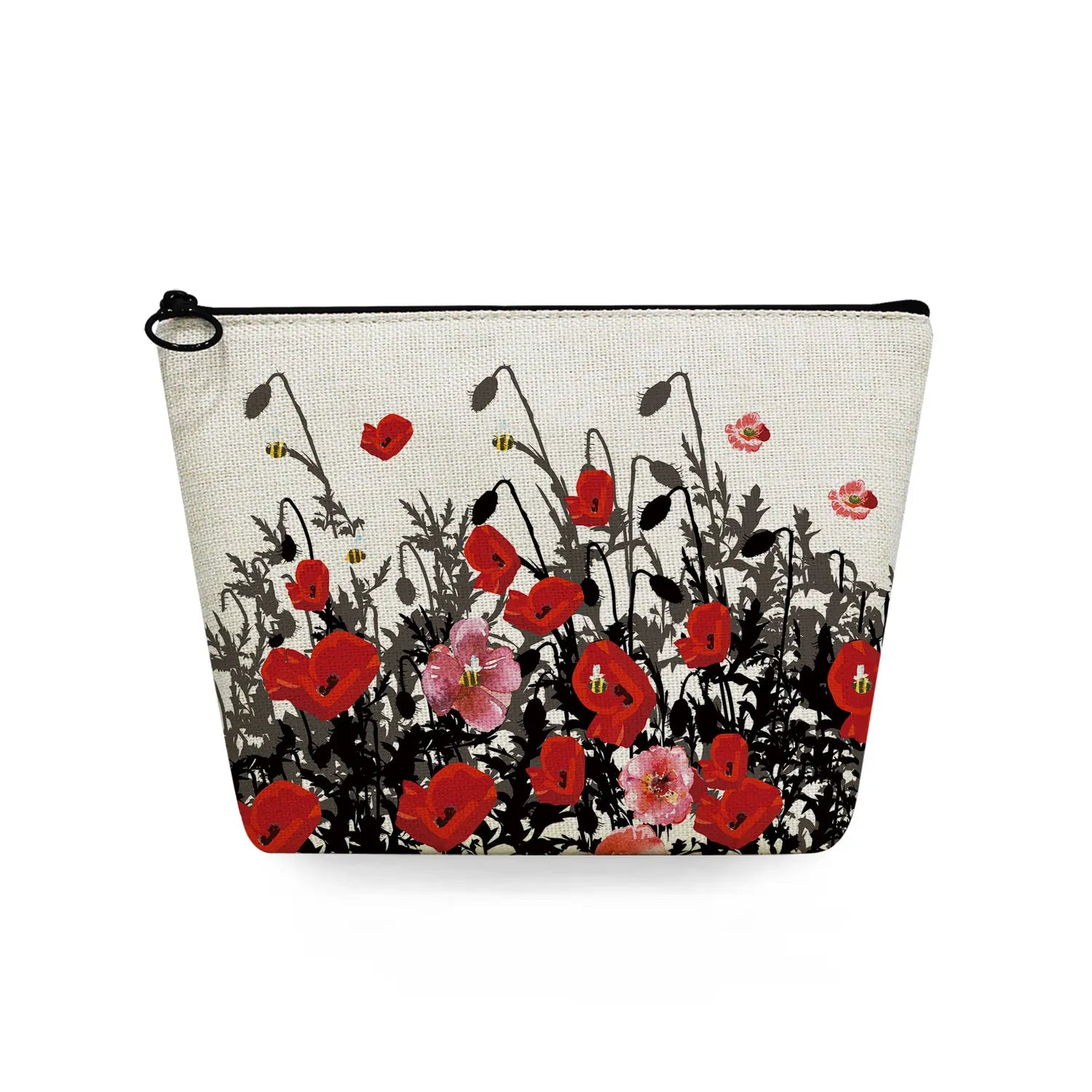 Butterfly Print Makeup Organizer Travel Toiletry Bag