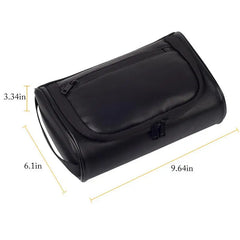 Large Waterproof PU Leather Travel Cosmetic Bag Organizer Case