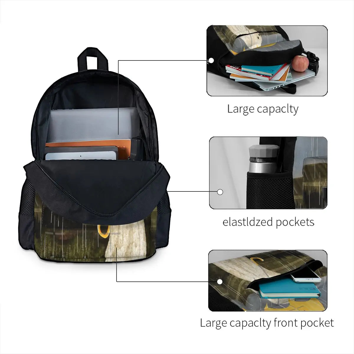 Fashionable Backpack for Daily Use