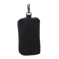 Leather Key Holder Zipper Case Key Organizer