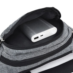 Men Waist Bag Pack Casual Functional Money Phone Belt Bag Women Bag