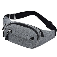Men Waist Bag Pack Casual Functional Money Phone Belt Bag Women Bag