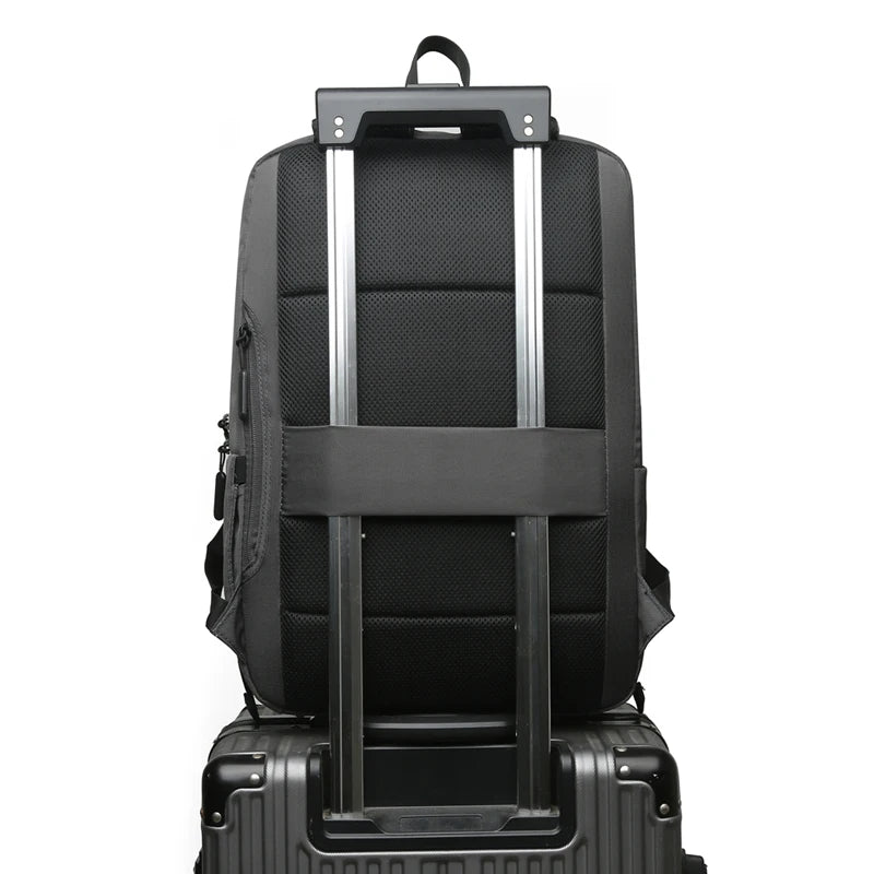 Men's Waterproof Laptop Backpack Anti-theft Travel Bag