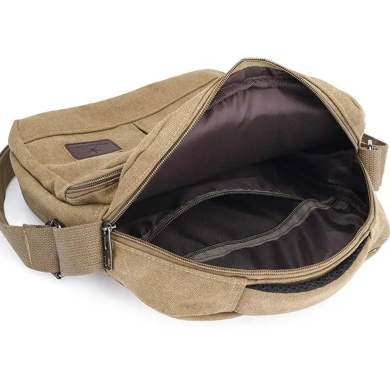 Men Anti Theft Shoulder Bag Crossbody Bag School Chest Bag