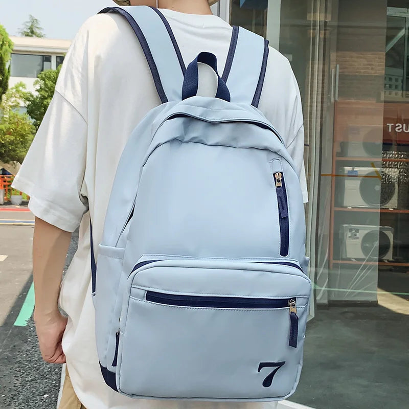 Waterproof College Bag Girl Boy Travel School Backpack