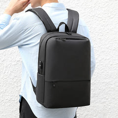 Waterproof Backpack for Men USB Charging 15.6 Inch Laptop Backpack