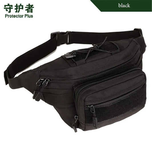 Protector Plus Camo Military Waist Bag for Men