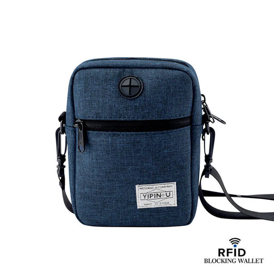 Men's Mini Diagonal Shoulder Bag for Phone Outdoor Sports