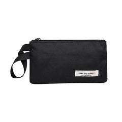 Canvas Man Clutch Phone Holder Envelope Bag Zipper Pouch