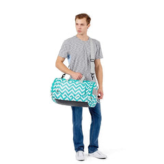 Large Duffle Bag with Shoe Compartment for Travel and Gym