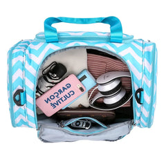 Large Duffle Bag with Shoe Compartment for Travel and Gym