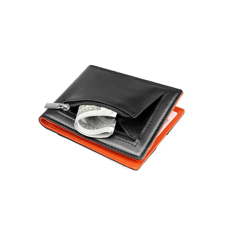 Real Leather Men Wallets Short Wallets Portefeuille Homme