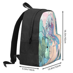 Maneki-Neko Backpacks Men's and Women's Travel Bag