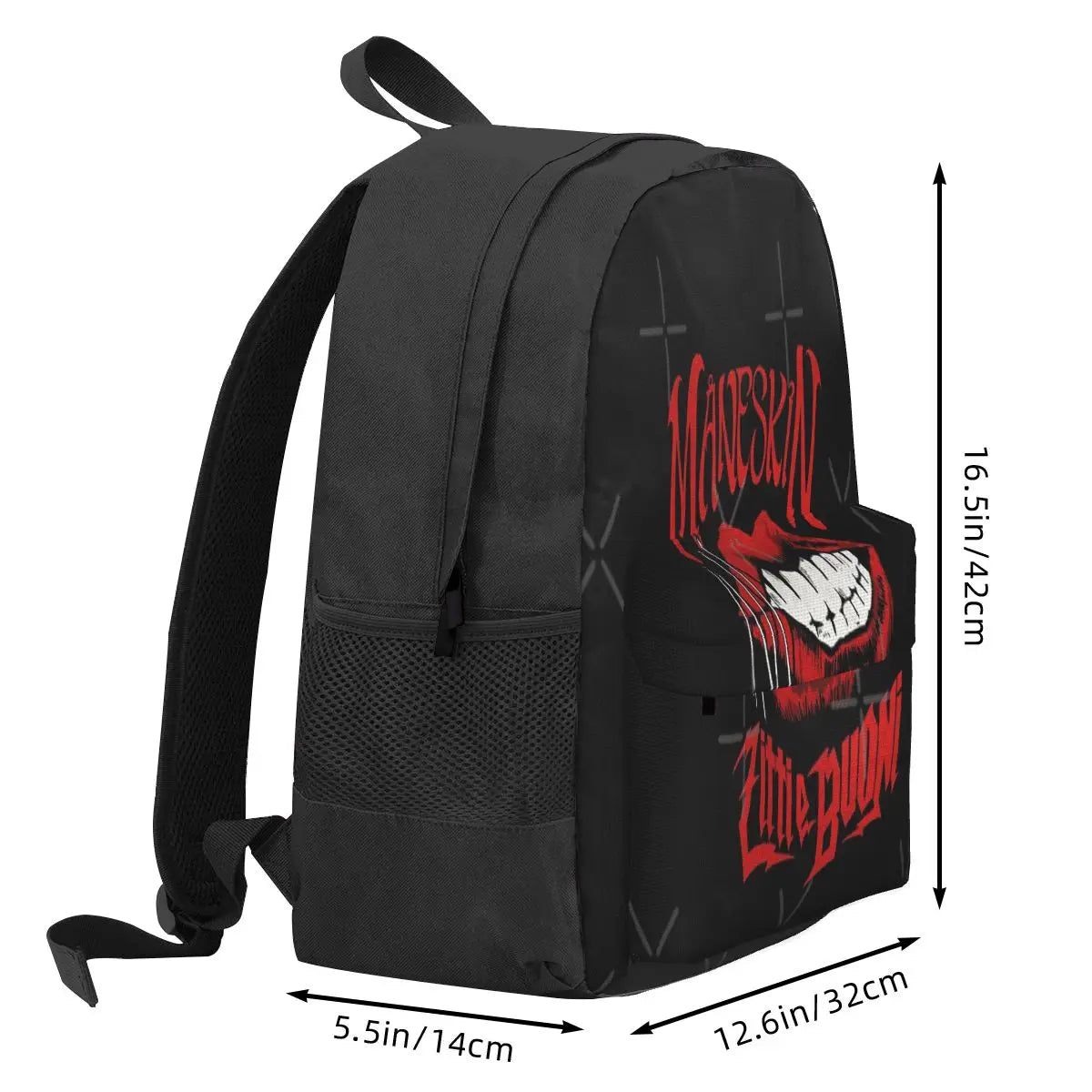 Maneskin Backpack Men's Women's Anime Student Bag