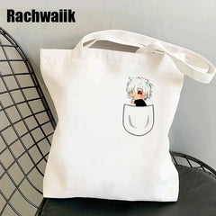 Tokyo Ghoul Tote Bag Harajuku Shopper Canvas Shoulder