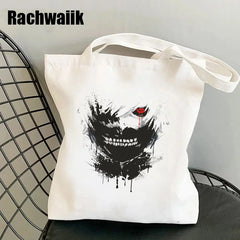 Tokyo Ghoul Tote Bag Harajuku Shopper Canvas Shoulder