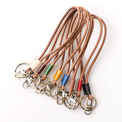 Retro Leather Unisex Car Keys Wallet Men Keyring Pouch Bag