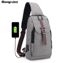 Men's Chest Oxford Chest Pack Shoulder Bag Crossbody Bags