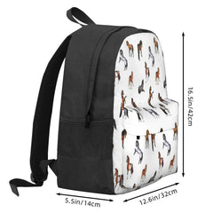 Wild Horses Backpack Men's & Women's School Bag