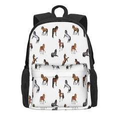 Wild Horses Backpack Men's & Women's School Bag