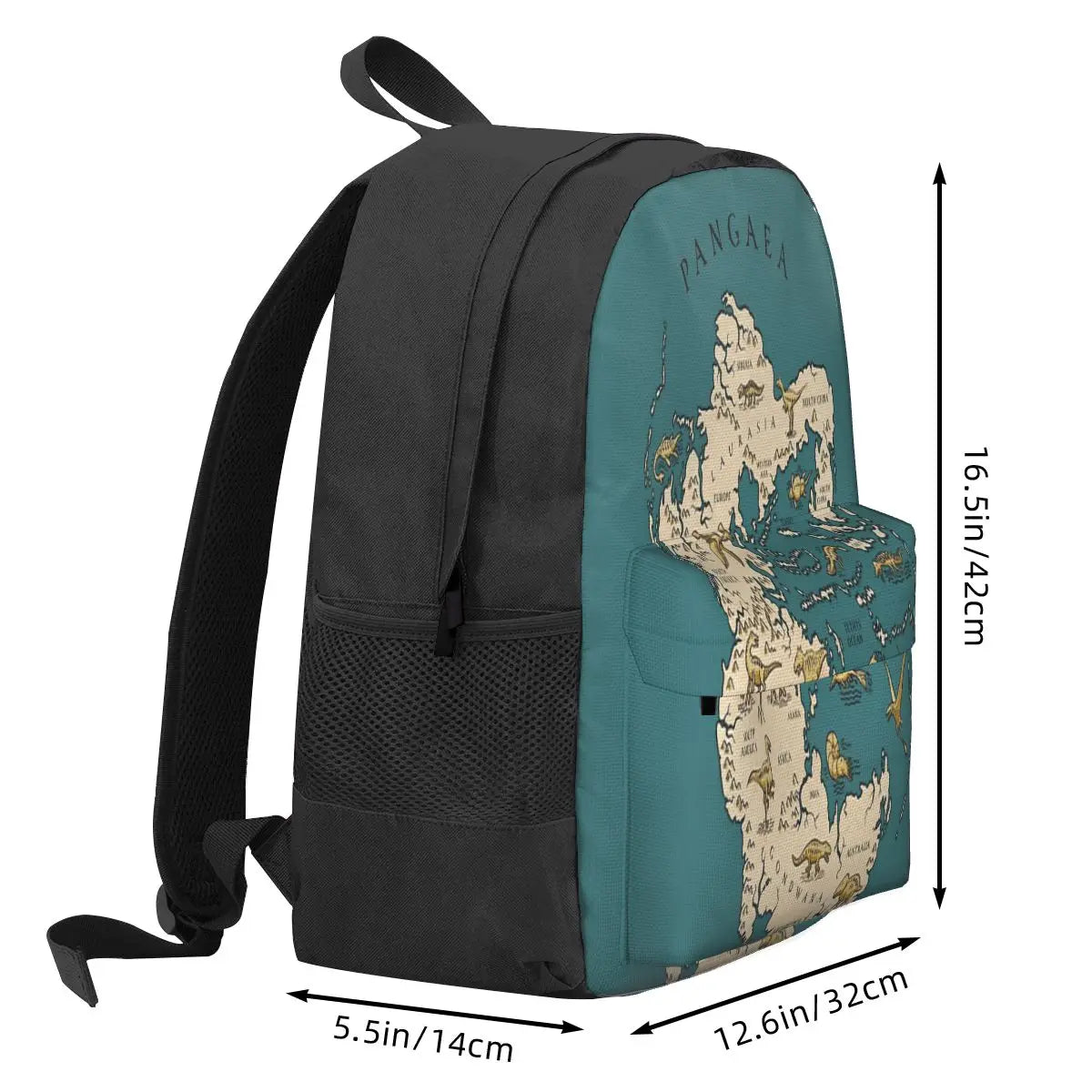 Pangaea Supercontinent Backpack Men's Women's Bag